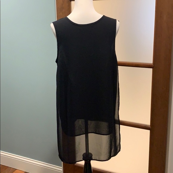 Long flowing 2-panel blouse. Size L/XL - Picture 6 of 9